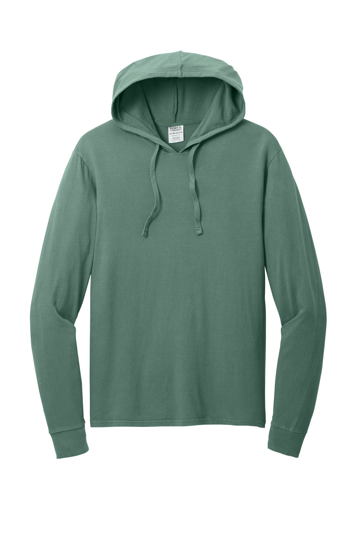 Port & Co Beach Wash Garment-Dyed Pullover Hooded Tee PC099H