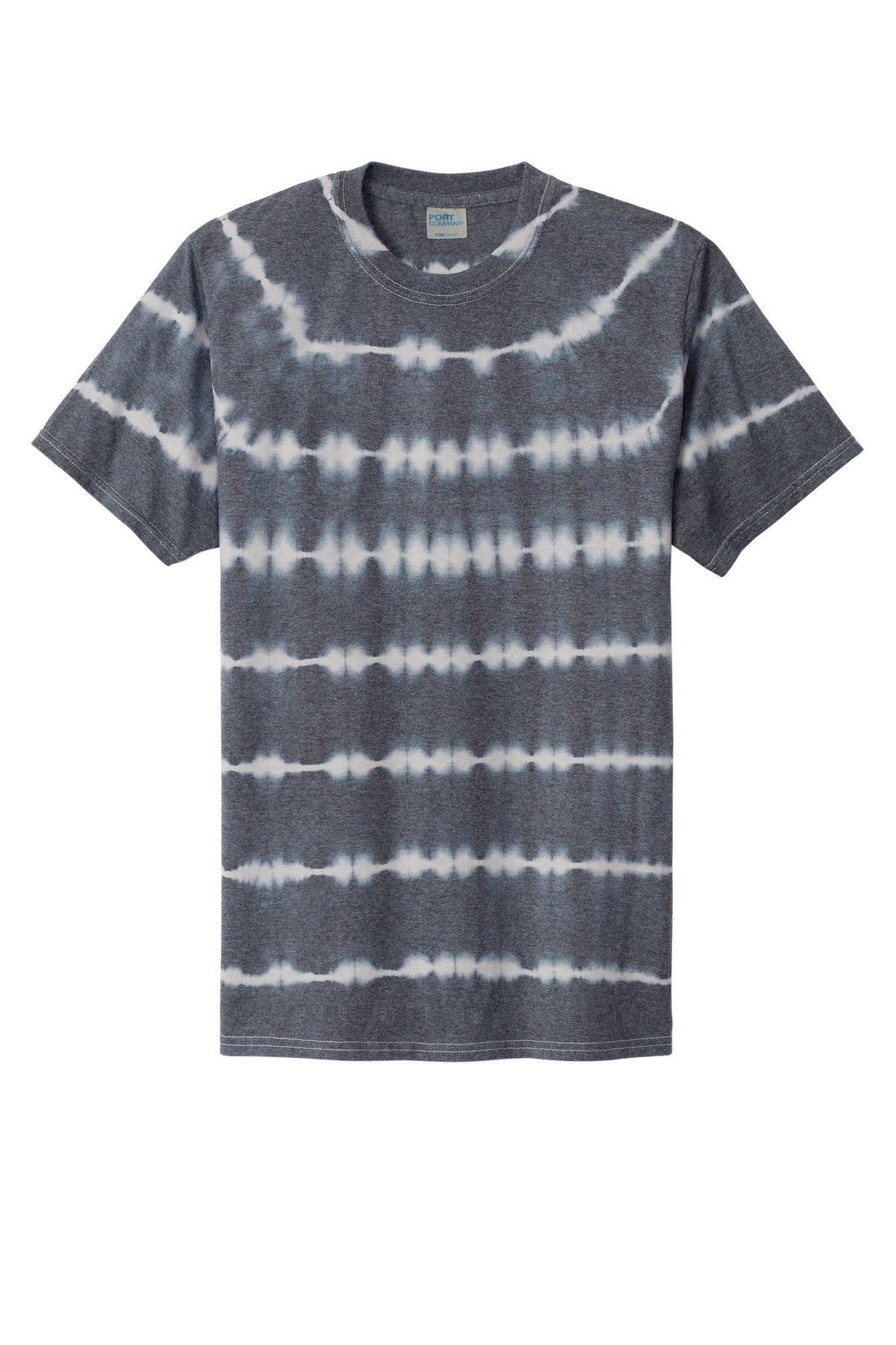 Port & Co Allover Stripe Tie-Dye Tee PC142