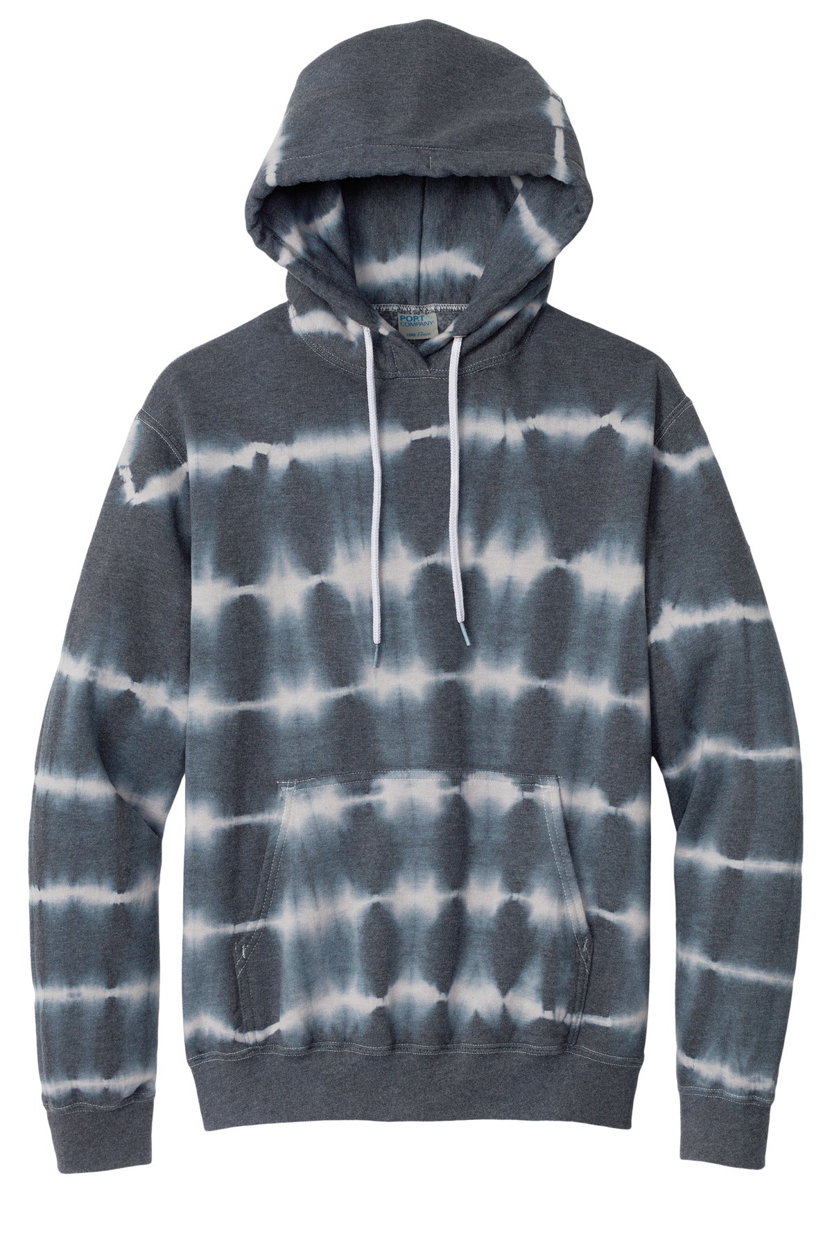 Port & Co Allover Stripe Tie-Dye Fleece PC143