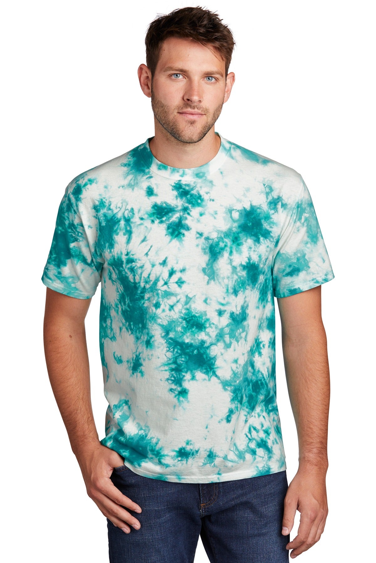 Port & Co Crystal Tie-Dye Tee PC145