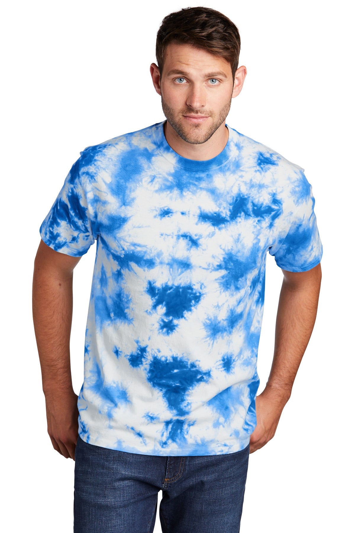 Port & Co Crystal Tie-Dye Tee PC145