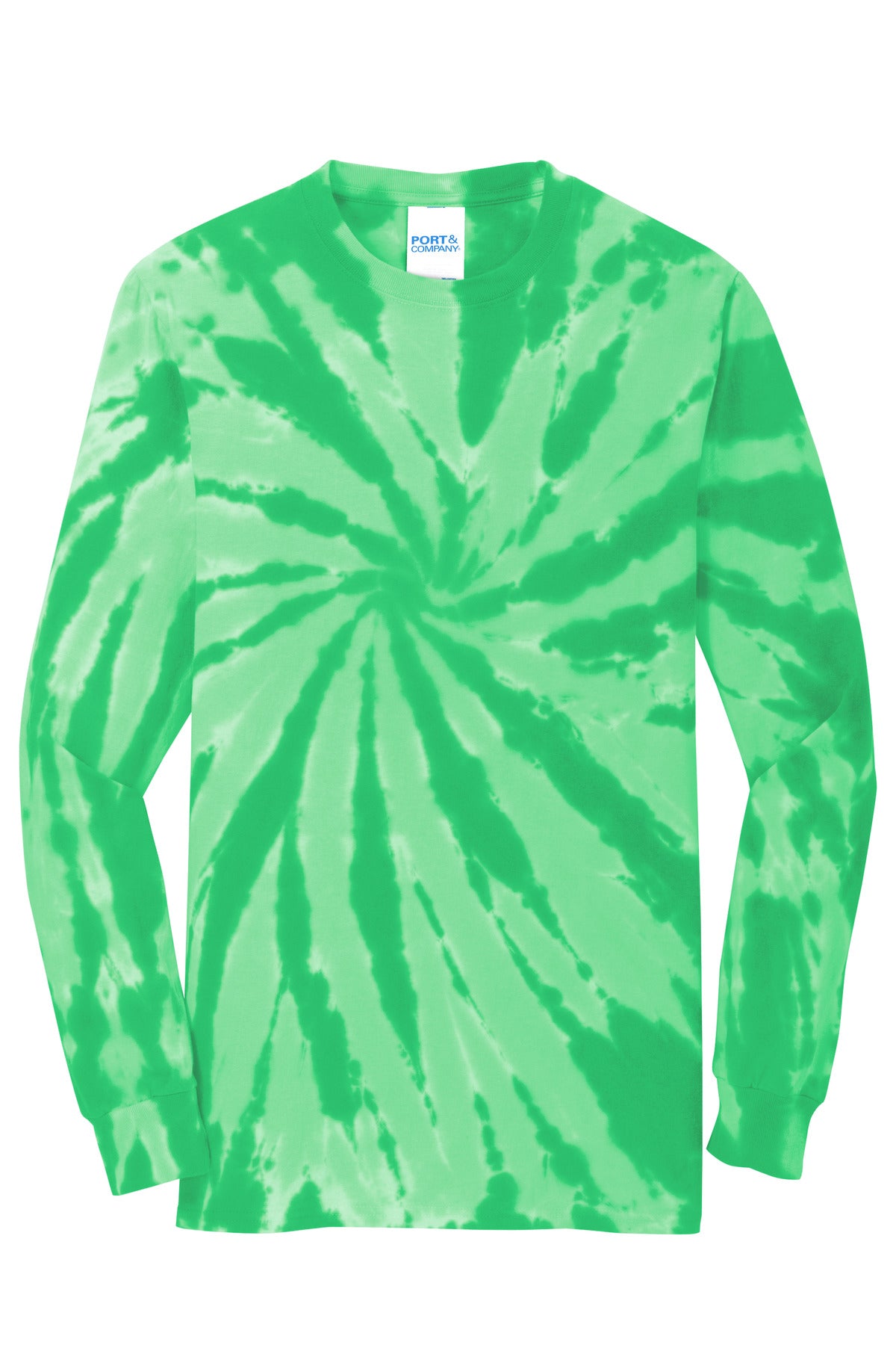 Port & Co Tie-Dye Long Sleeve Tee. PC147LS