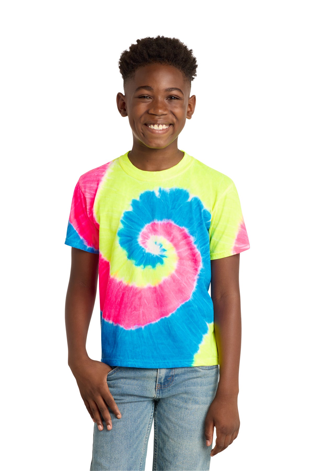 SanMar PC147Y_neonrainbow_model_front.jpg