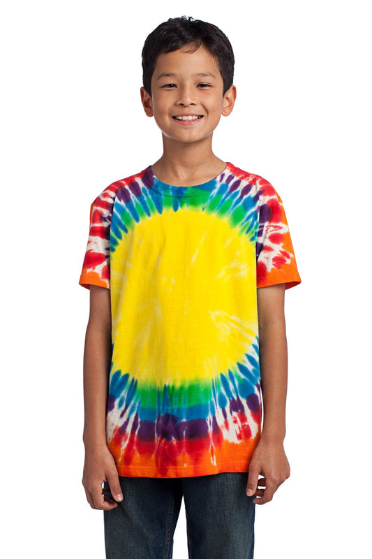 Port & Co Youth Window Tie-Dye Tee. PC149Y