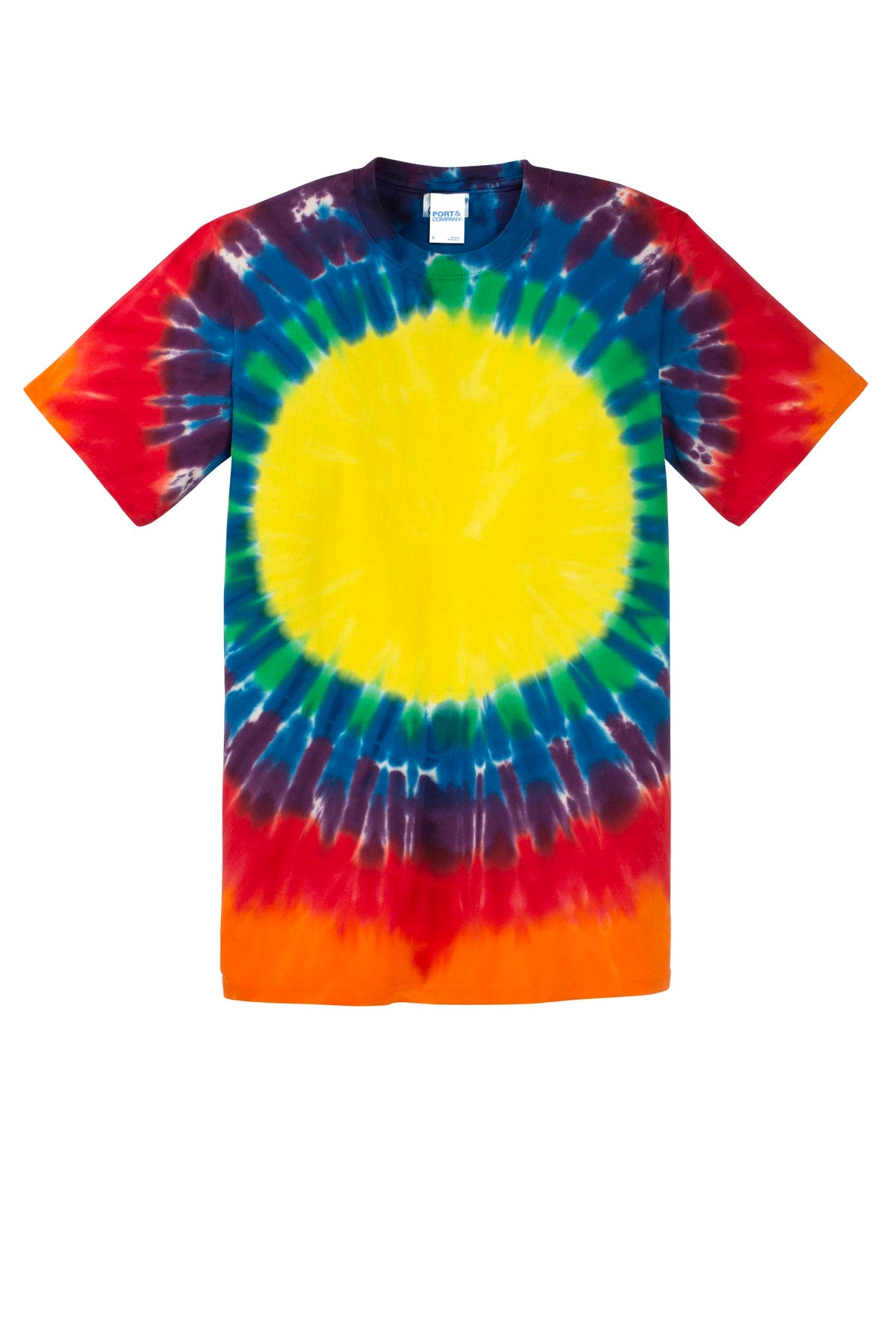 Port & Co Window Tie-Dye Tee. PC149
