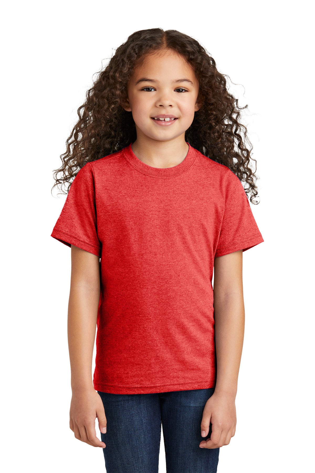 SanMar PC330Y_brightredheather_model_front.jpg