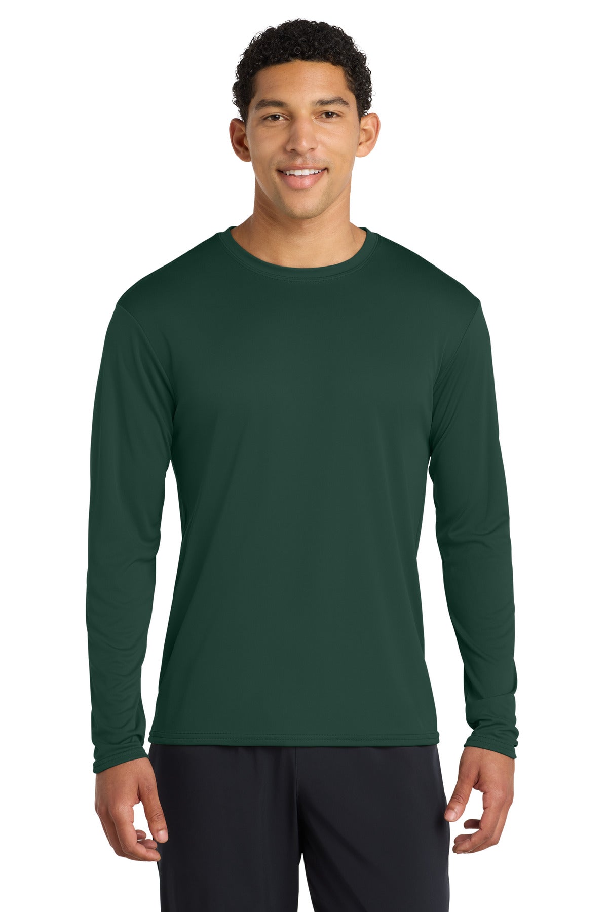 Port & Co Long Sleeve Performance Tee. PC380LS
