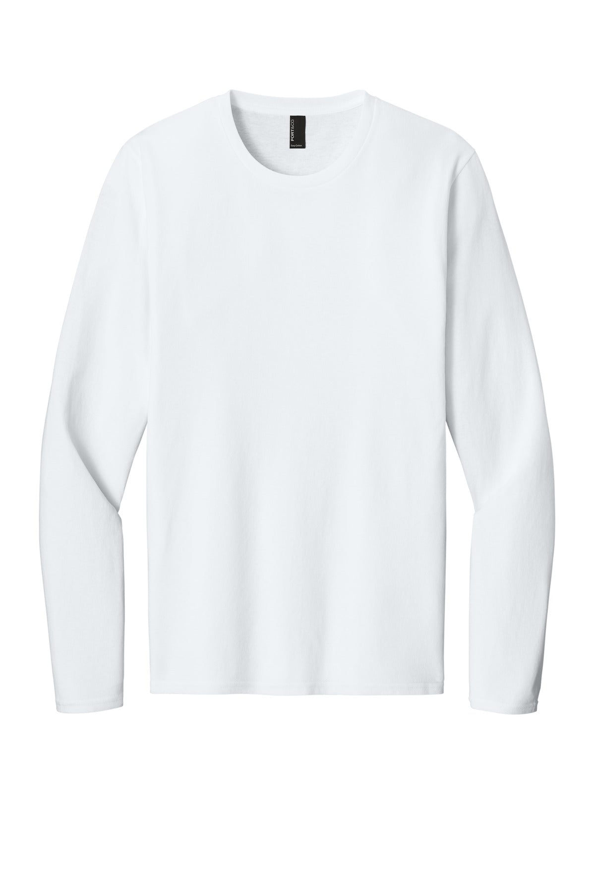 Port & Co Easy Cotton Long Sleeve Tee PC43LS