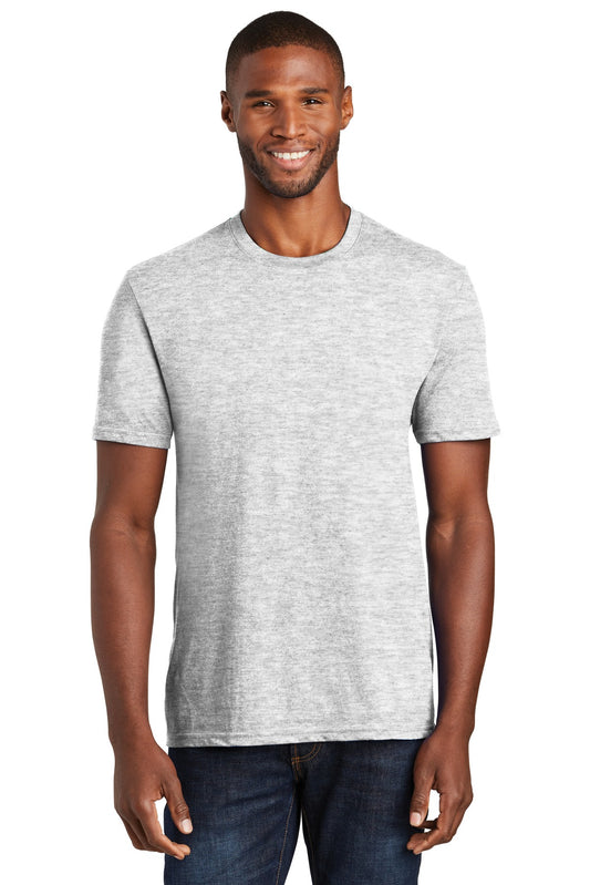 Front View of Ash Port & Co Fan Favorite Blend Tee. PC455 - S