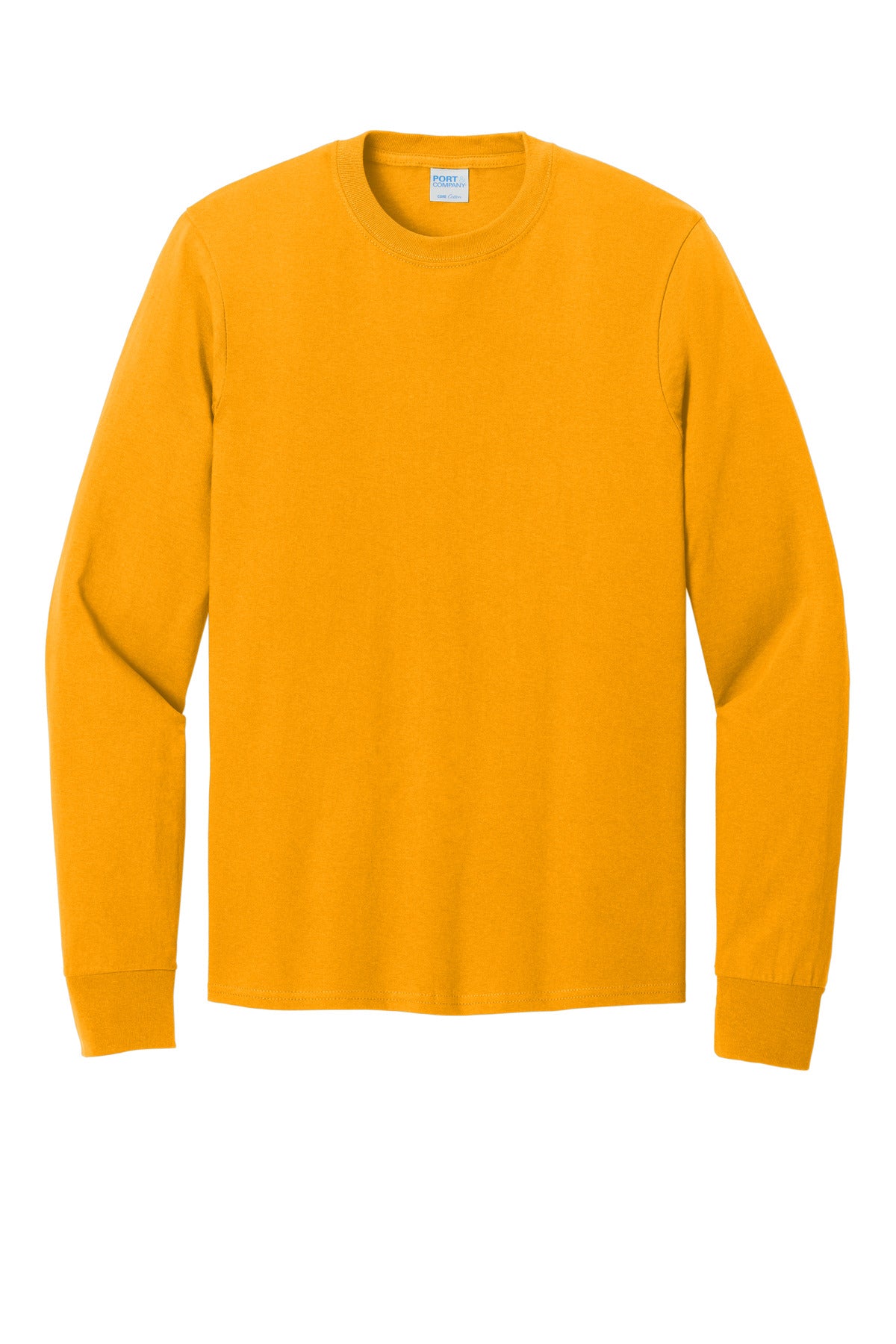 Port & Co Long Sleeve Core Cotton Tee. PC54LS