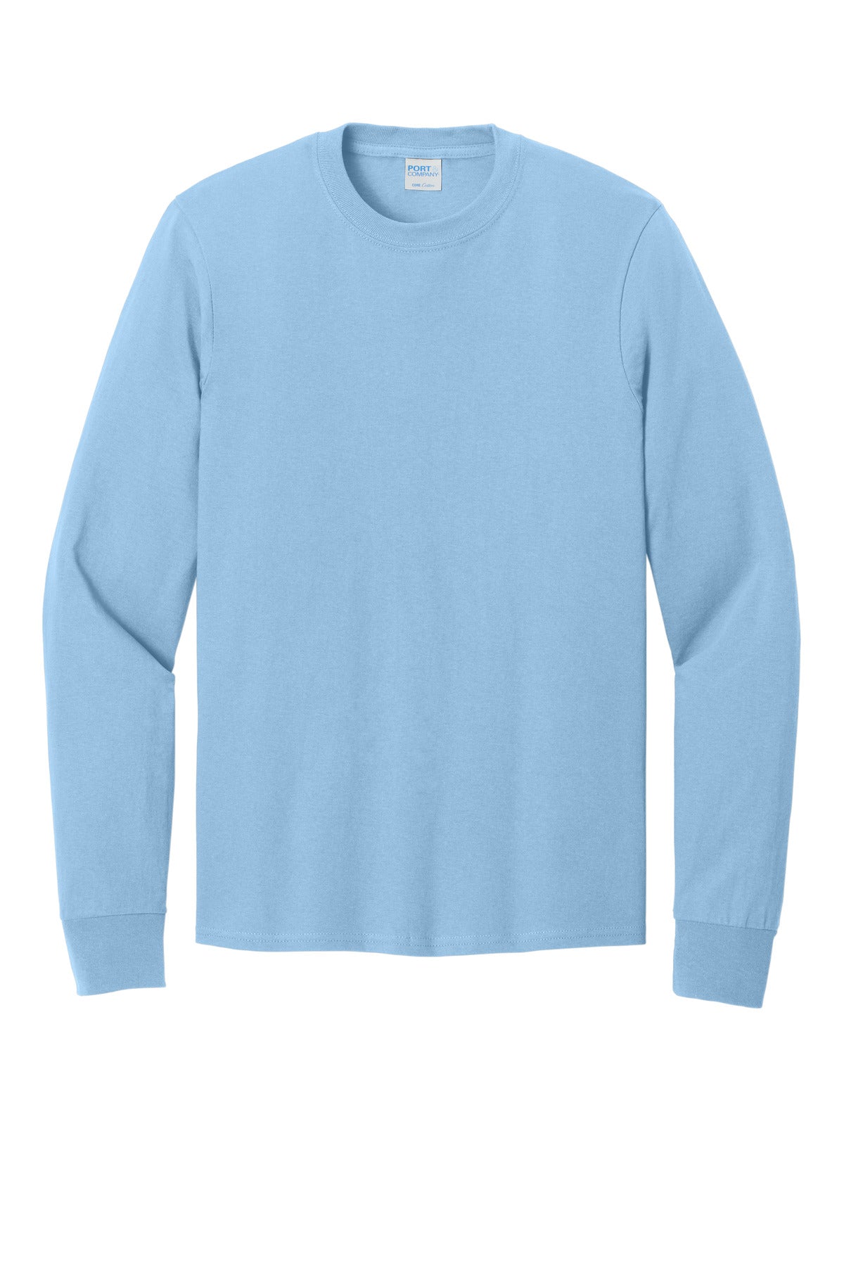 Port & Co Long Sleeve Core Cotton Tee. PC54LS