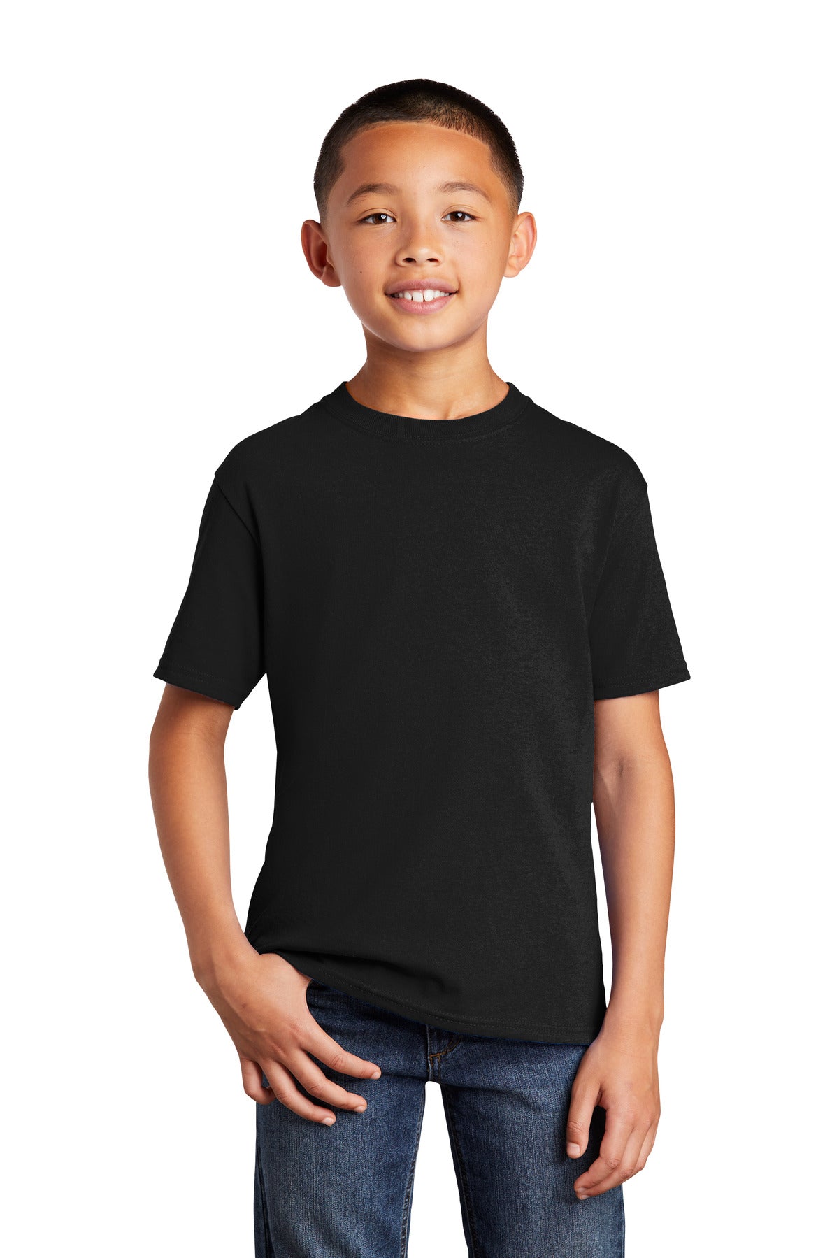 Port & Co Youth Core Cotton DTG Tee PC54YDTG