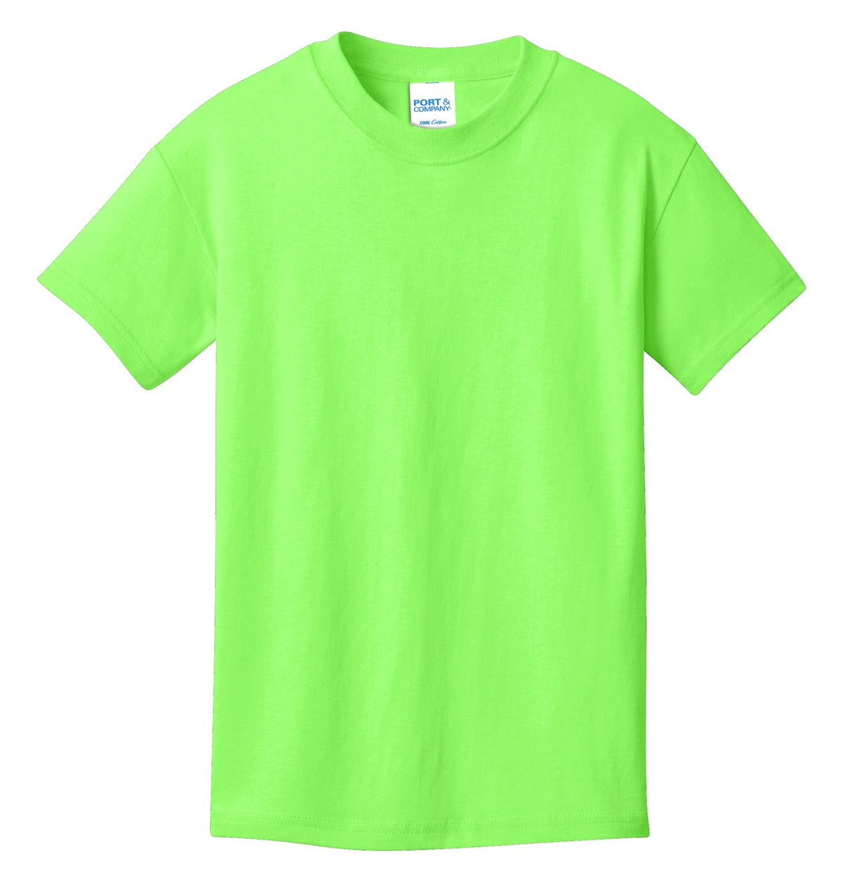 Port & Co Youth Core Cotton Tee. PC54Y