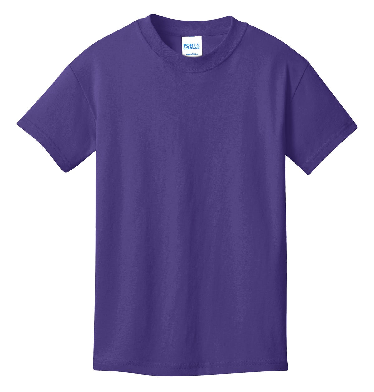 Port & Co Youth Core Cotton Tee. PC54Y