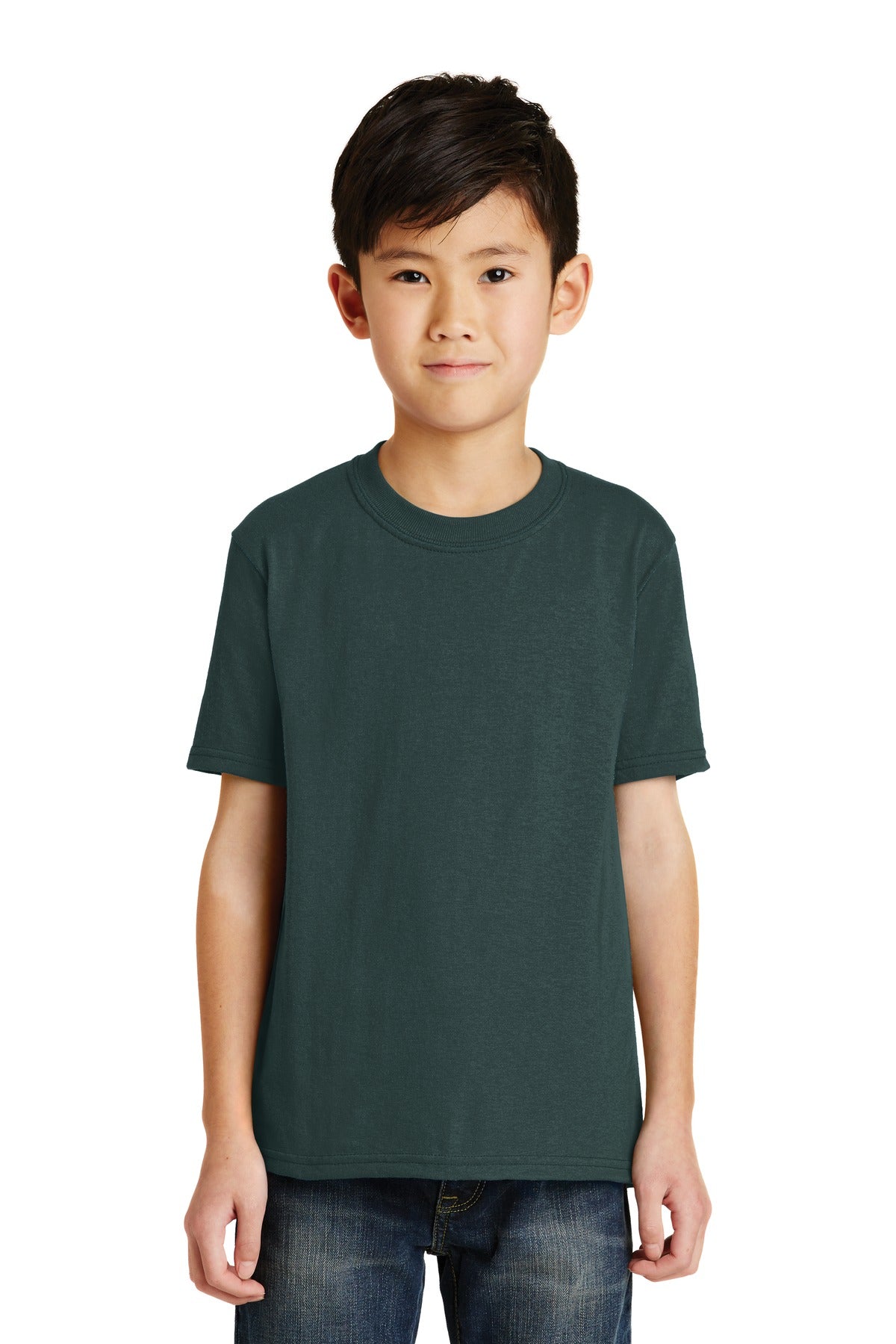 Port & Co Youth Core Blend Tee. PC55Y
