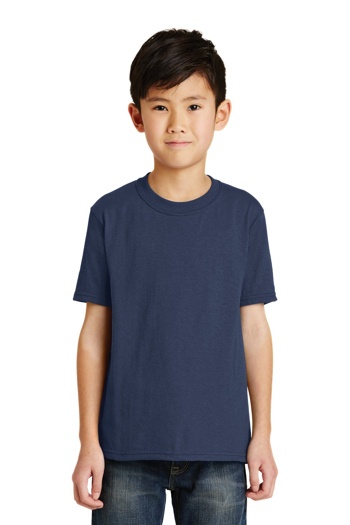 Port & Co Youth Core Blend Tee. PC55Y