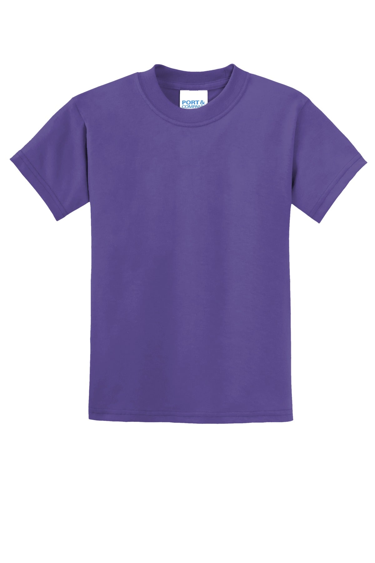 Port & Co Youth Core Blend Tee. PC55Y