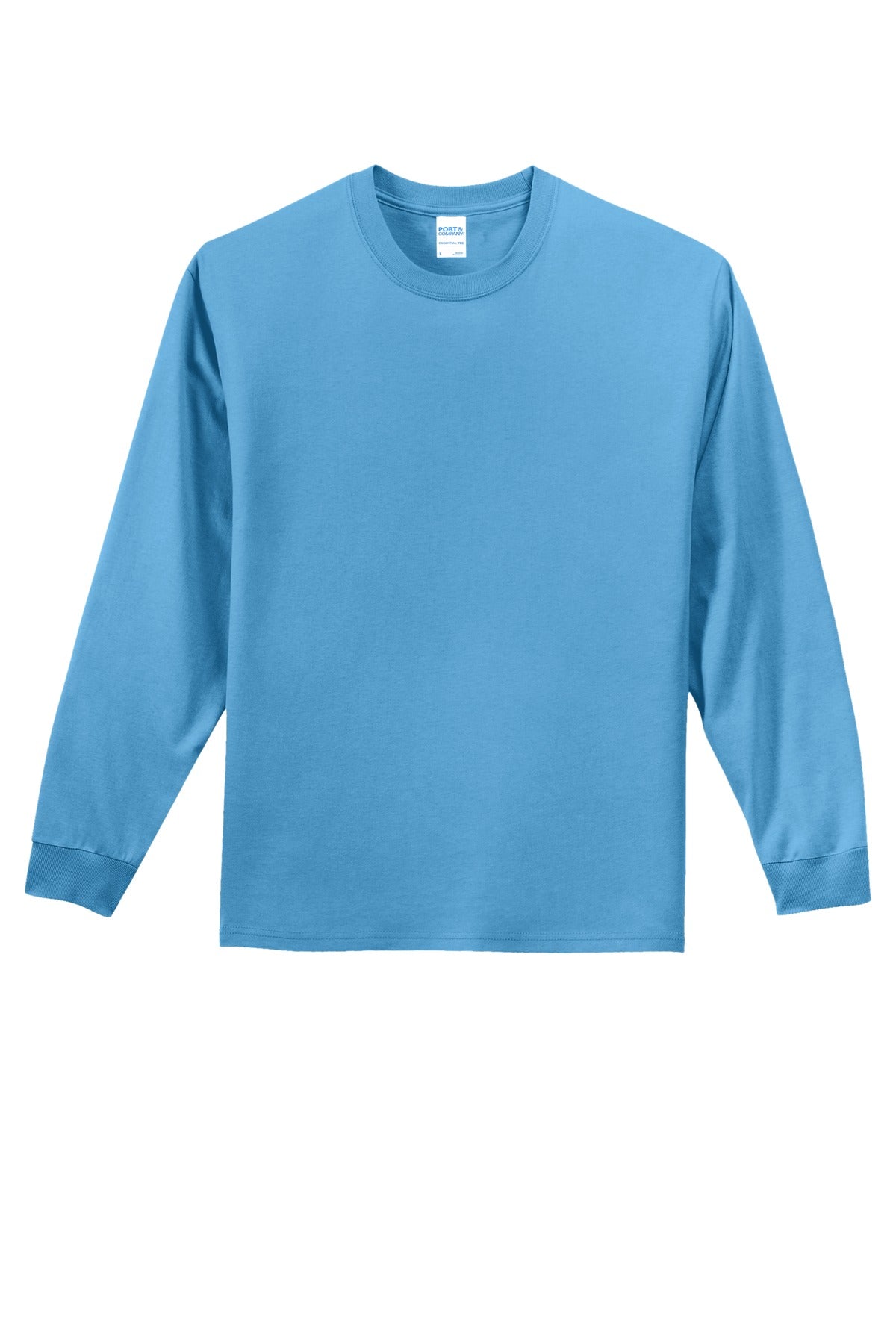 Port & Co Long Sleeve Essential Tee. PC61LS