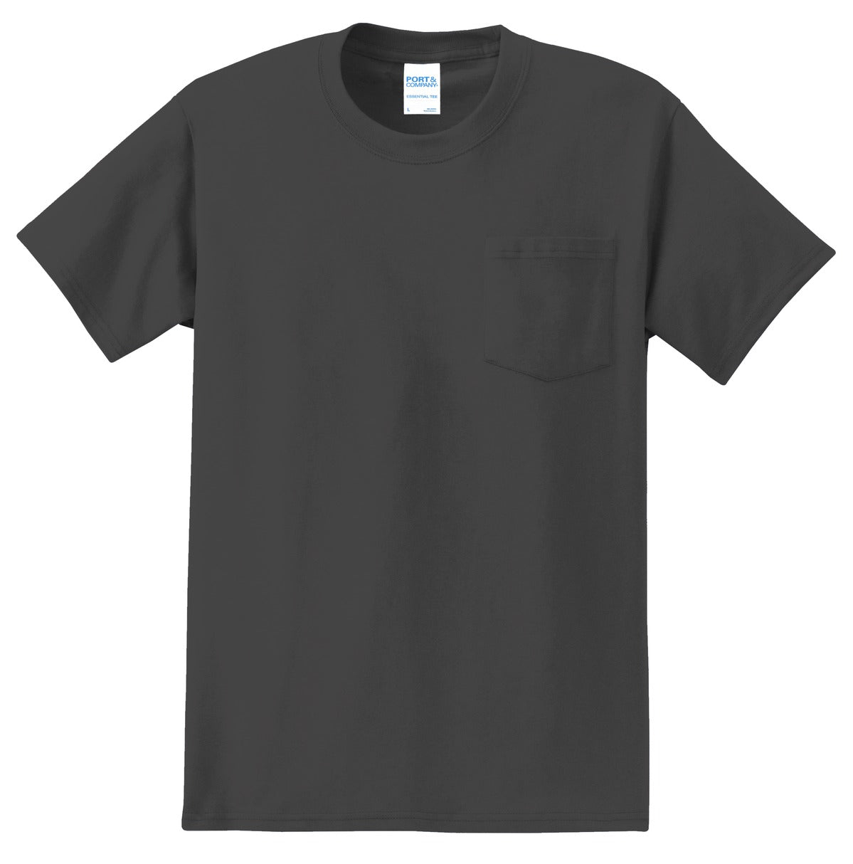 Port & Co Tall Essential Pocket Tee. PC61PT