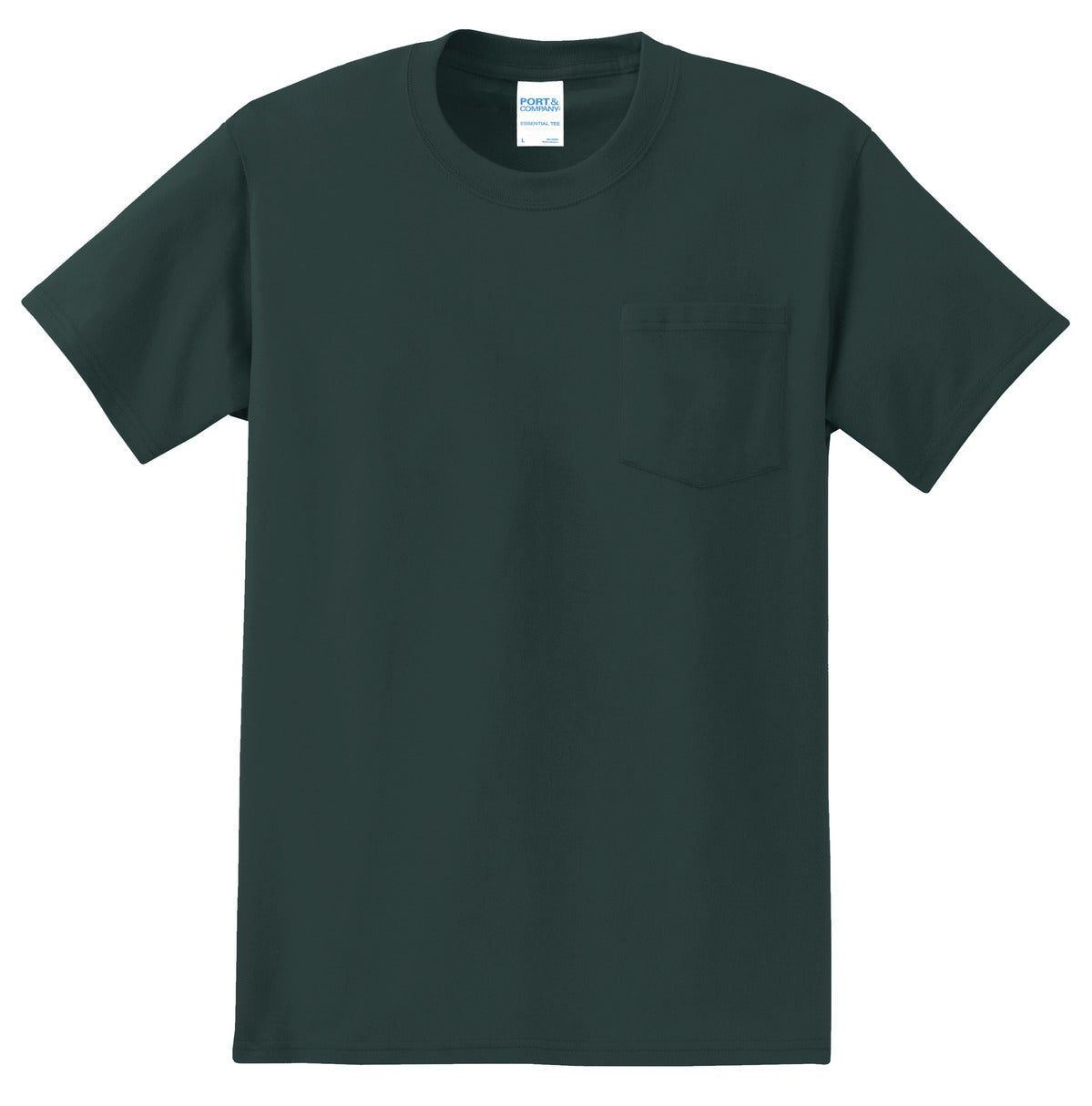 Port & Co Tall Essential Pocket Tee. PC61PT