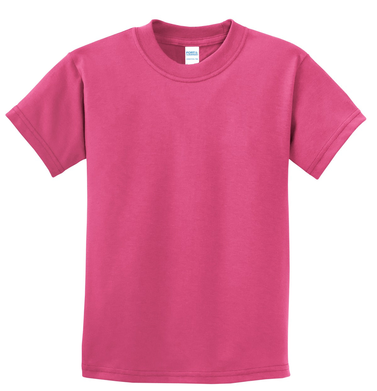 Port & Co Youth Essential Tee. PC61Y