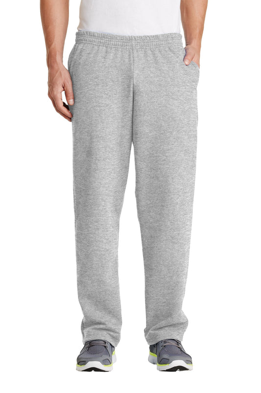 Front View of Ash Port & Co Core Fleece Sweatpant with Pockets. PC78P - S