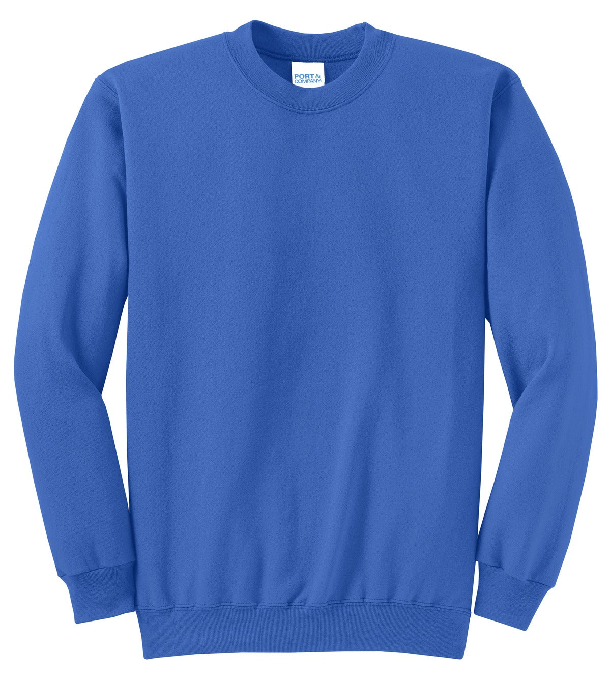 Port & Co Core Fleece Crewneck Sweatshirt. PC78