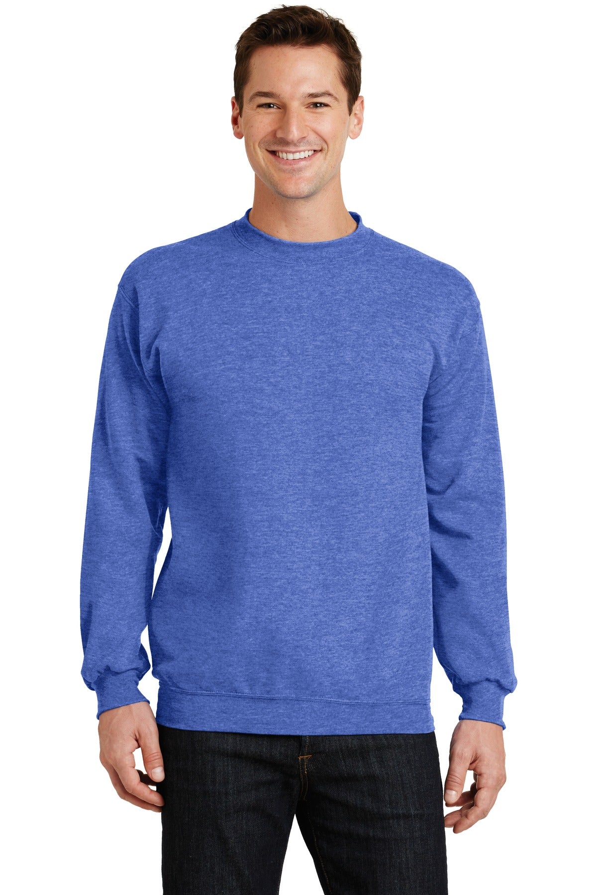 Port & Co Core Fleece Crewneck Sweatshirt. PC78