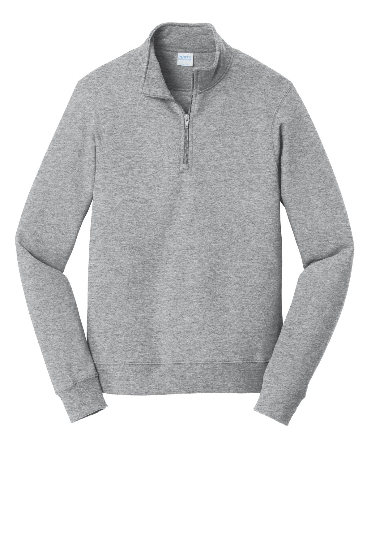 Port & Co Fan Favorite Fleece 1/4-Zip Pullover Sweatshirt. PC850Q