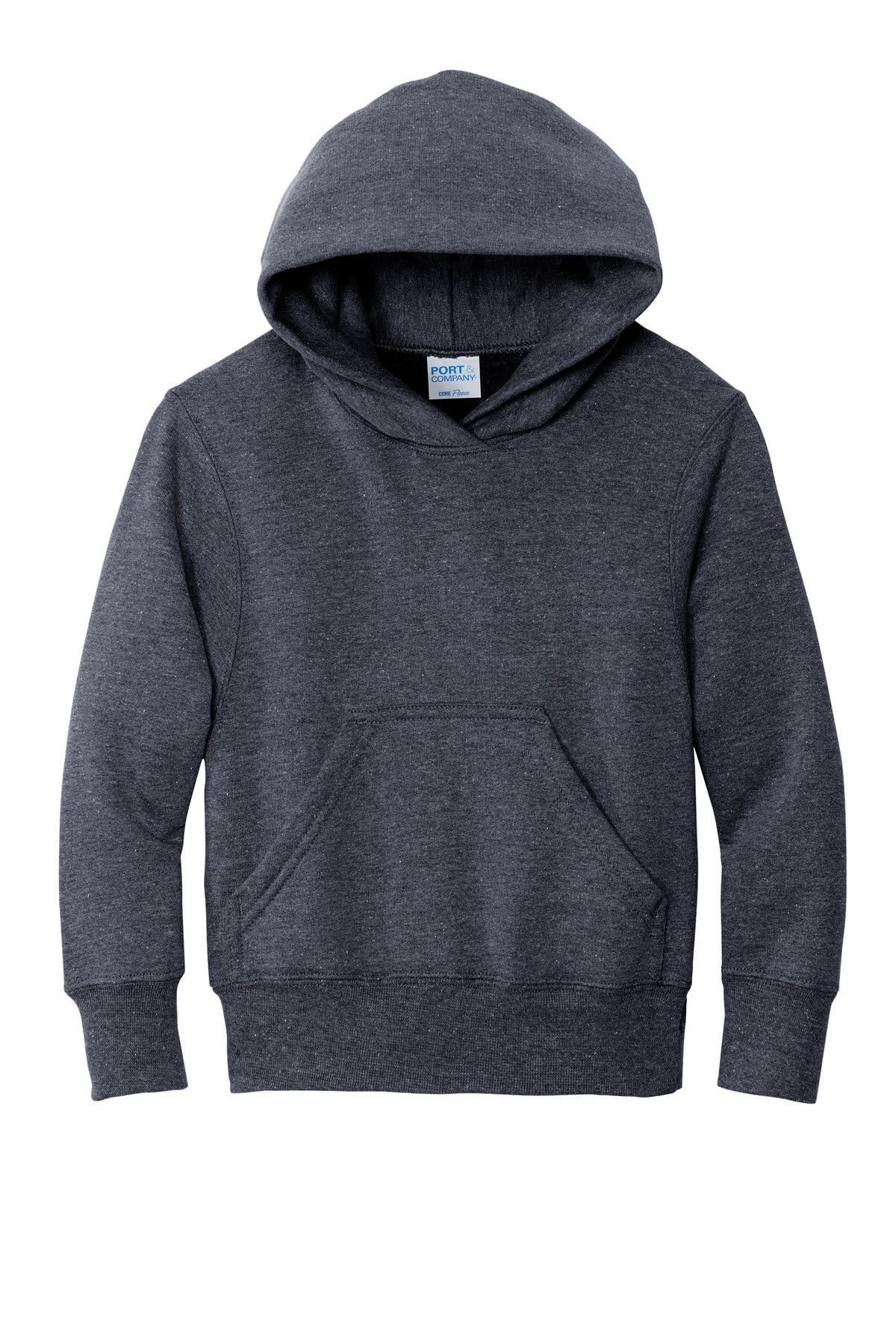Port & Co Youth Core Fleece Pullover Hooded Sweatshirt. PC90YH
