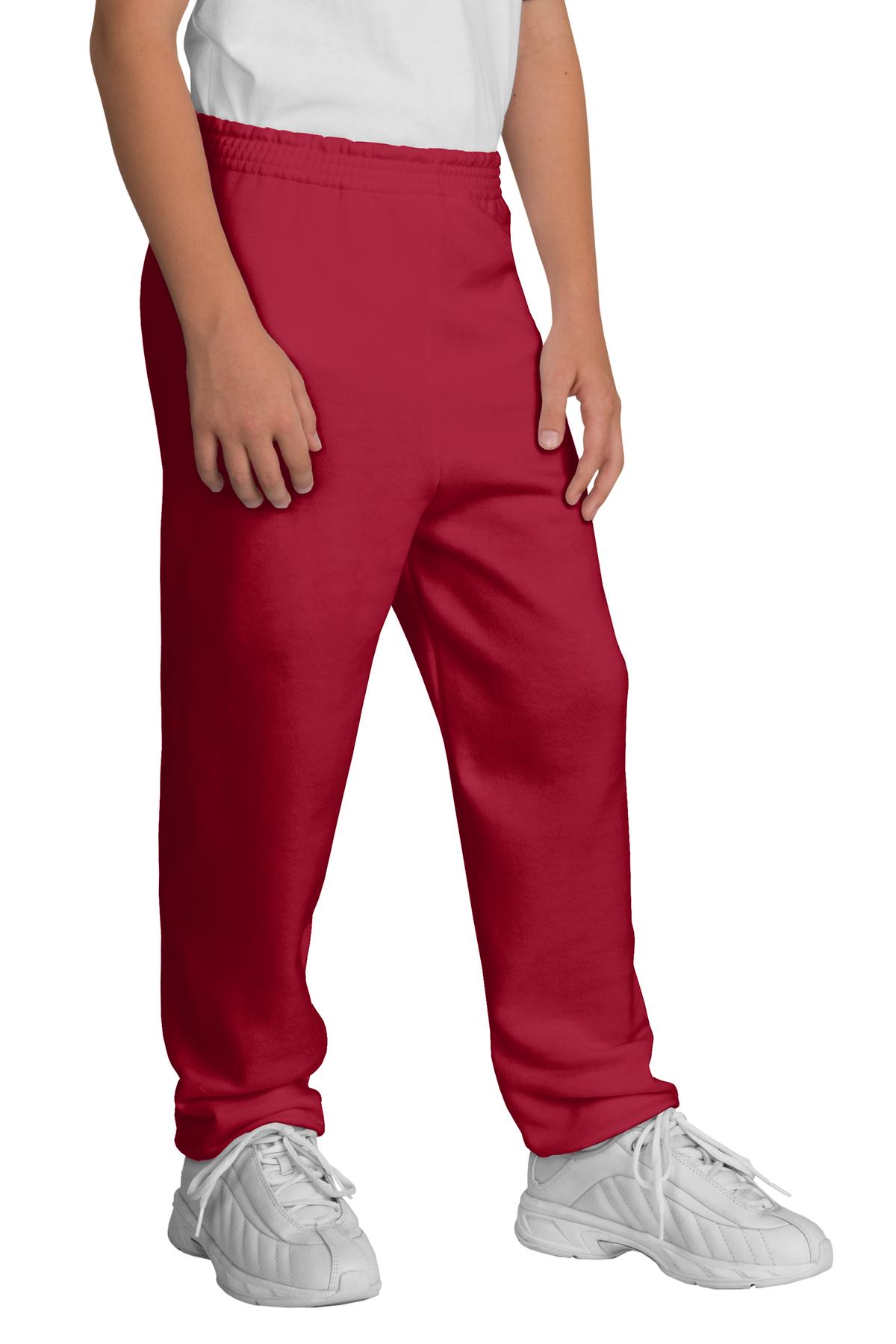 Port & Co Youth Core Fleece Sweatpant. PC90YP