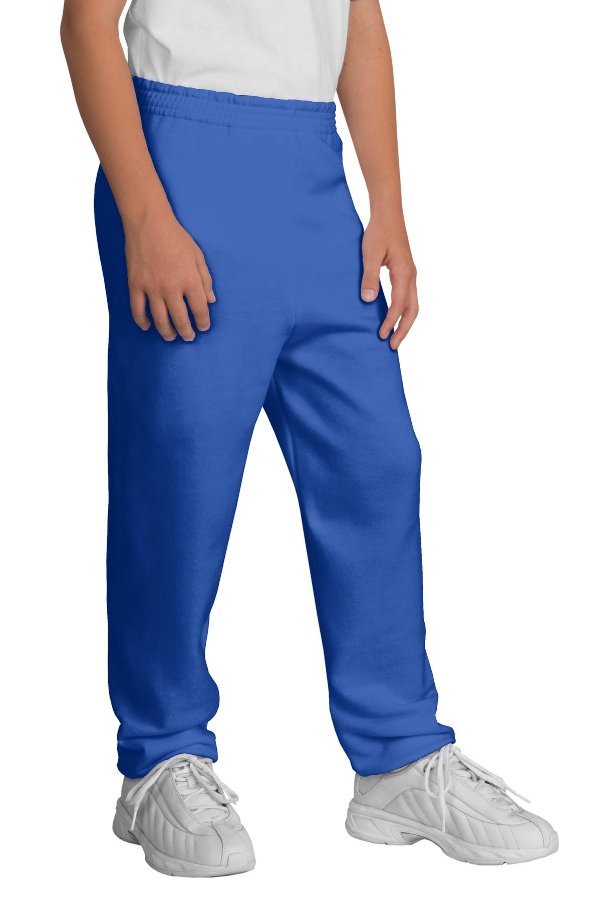 Port & Co Youth Core Fleece Sweatpant. PC90YP