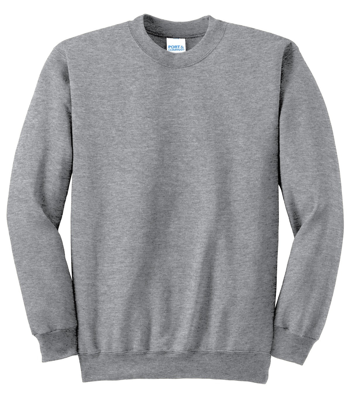 Port & Co Tall Essential Fleece Crewneck Sweatshirt. PC90T