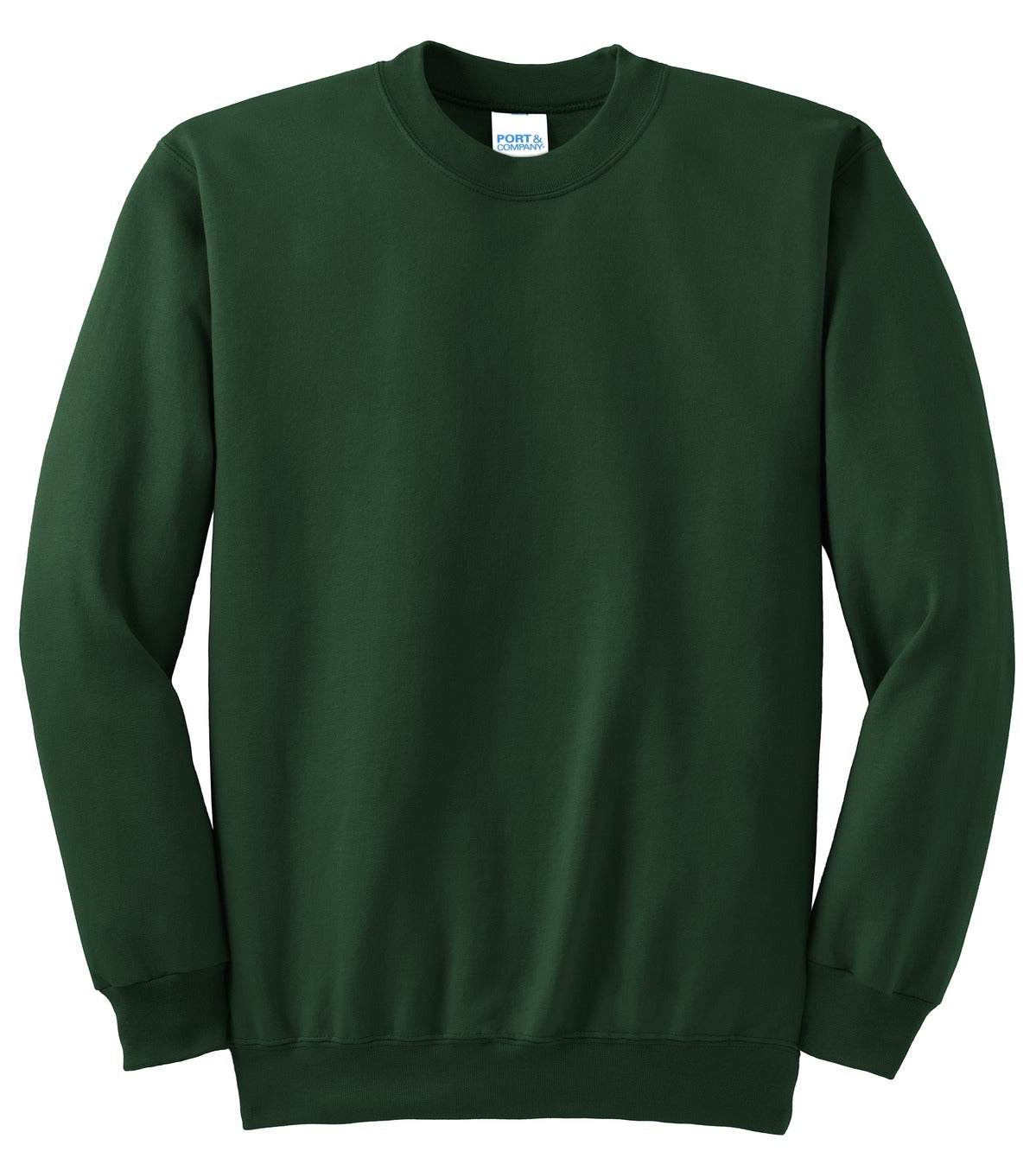 Port & Co Tall Essential Fleece Crewneck Sweatshirt. PC90T