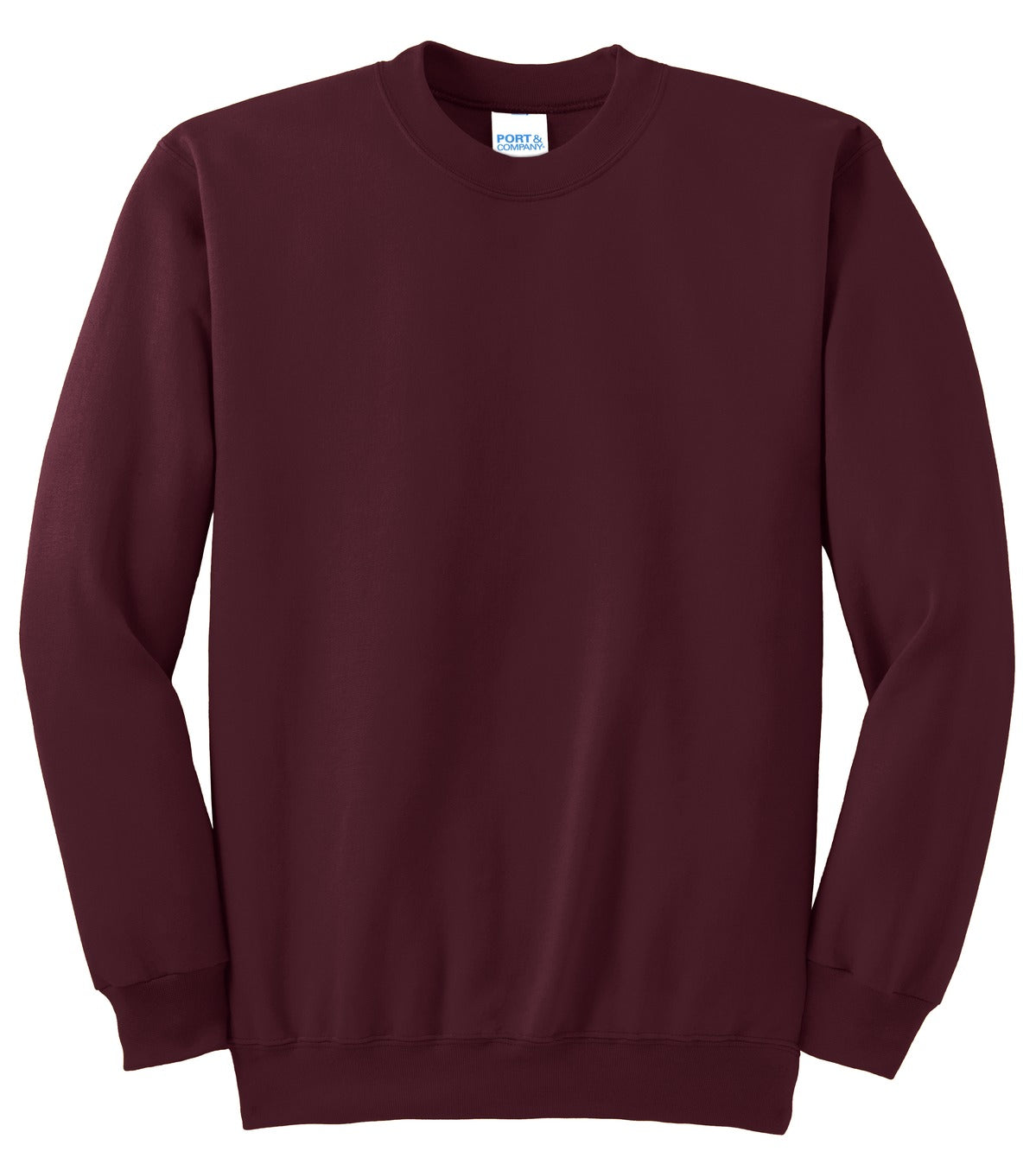 Port & Co Tall Essential Fleece Crewneck Sweatshirt. PC90T