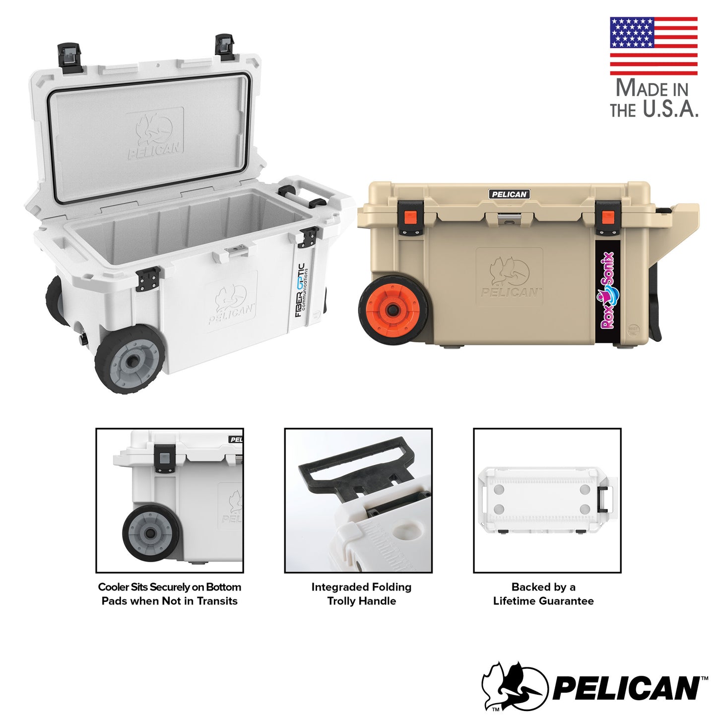 Pelican™ 80qt Wheeled Cooler