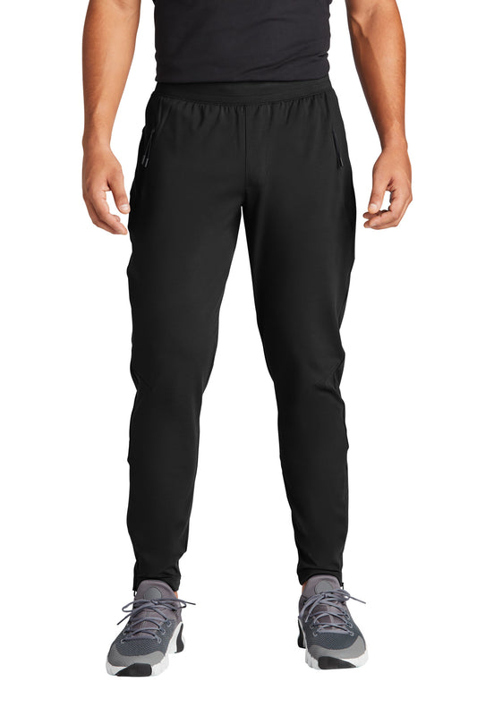Front View of DeepBlack Sport-Tek Circuit Jogger PST871 - XS