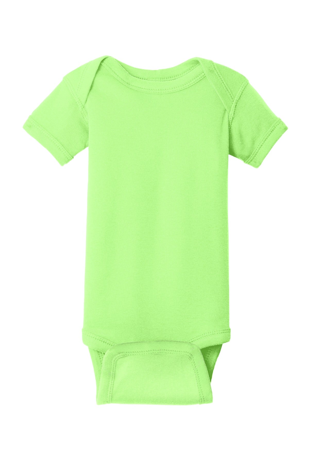 Rabbit Skins Infant Short Sleeve Baby Rib Bodysuit. RS4400