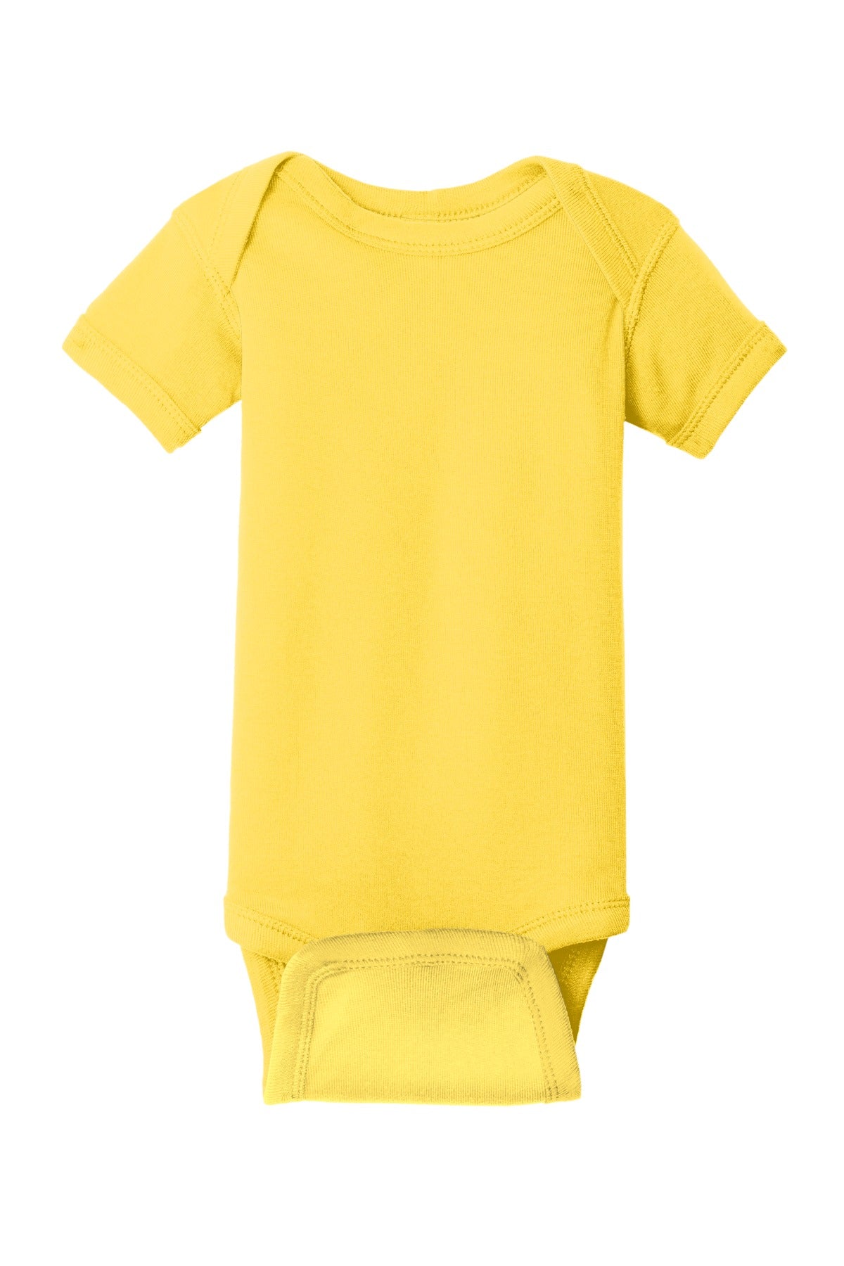 Rabbit Skins Infant Short Sleeve Baby Rib Bodysuit. RS4400