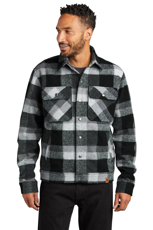 Front View of DpBlkPlaid Russell Outdoors Basin Jacket RU550 - XS