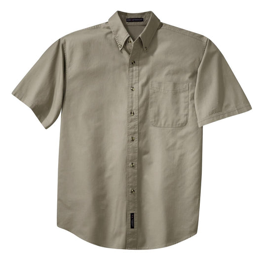 Port Authority Short Sleeve Twill Shirt. S500T