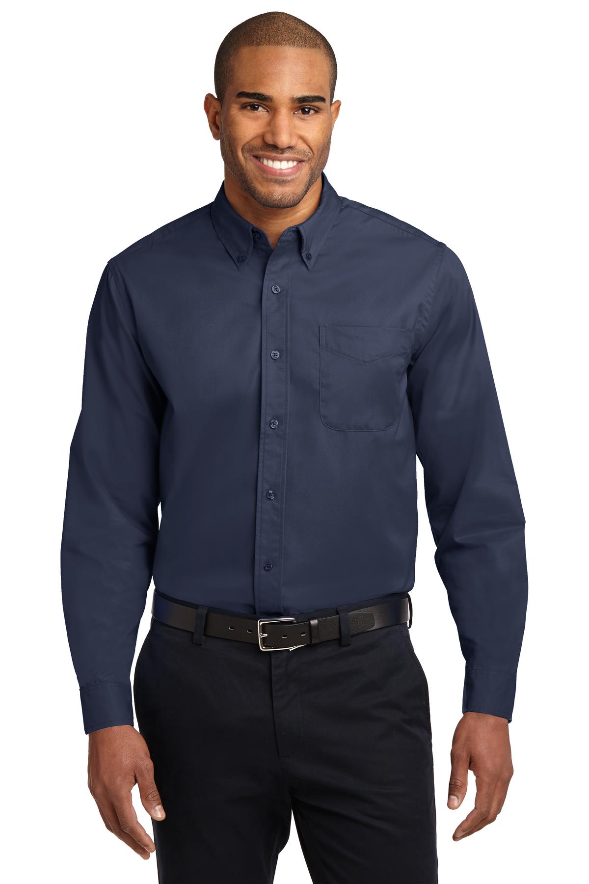 Port Authority Extended Size Long Sleeve Easy Care Shirt S608ES