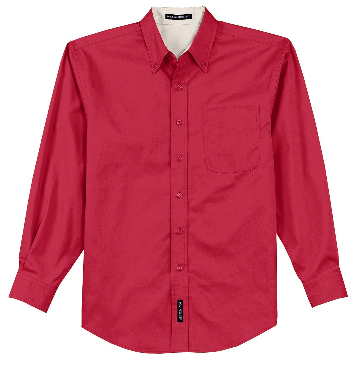 Port Authority Tall Long Sleeve Easy Care Shirt. TLS608