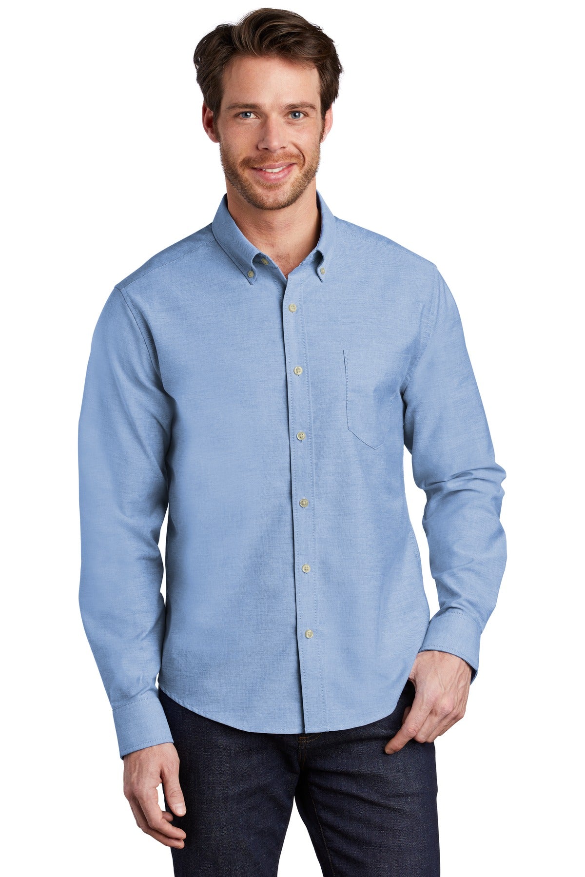 Port Authority Untucked Fit SuperPro Oxford S651
