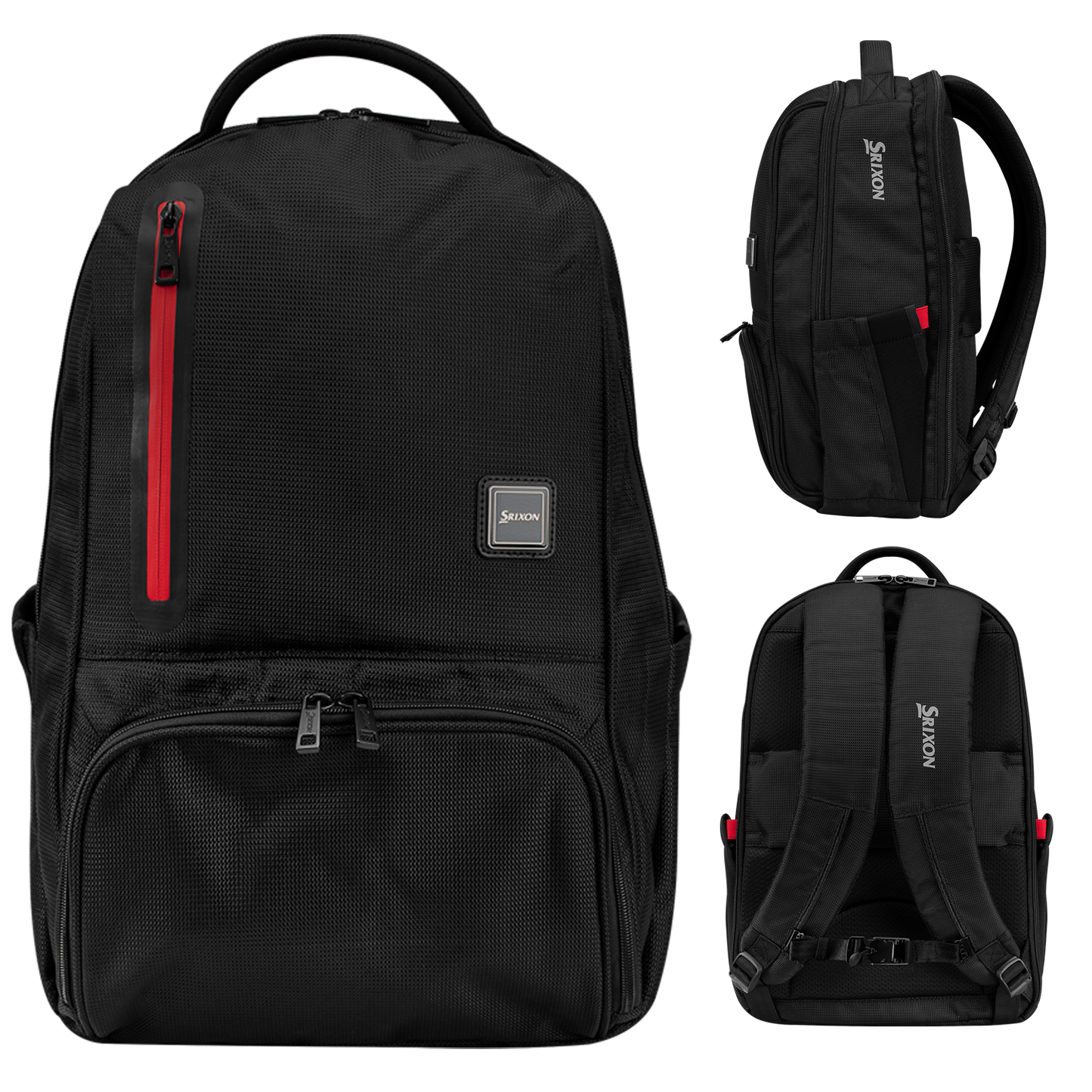Black Red Srixon Golf Back Pack