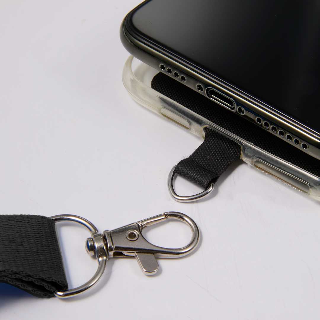 Adjustable Recycled Phone Lanyard