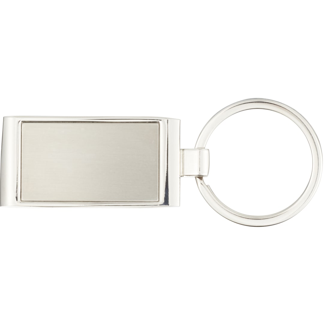 Silver Wave Key Ring