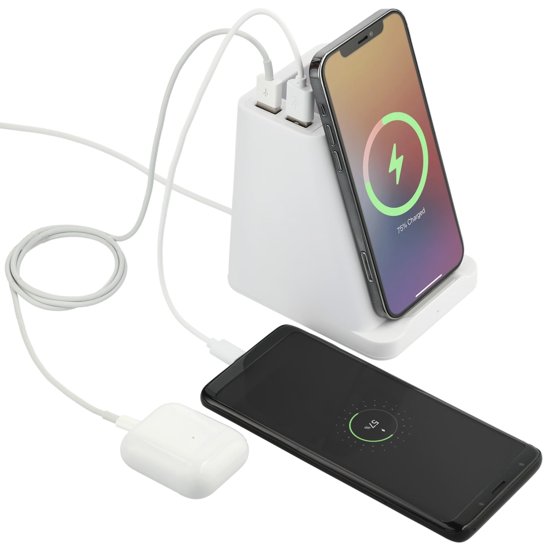 Wireless Charger Pen Holder/Dual Outputs
