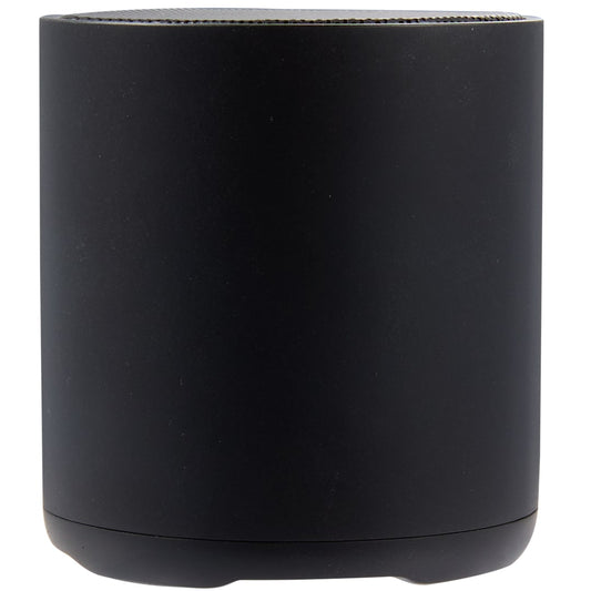 Front View of Black BuzzTurn Recycled Bluetooth Speaker