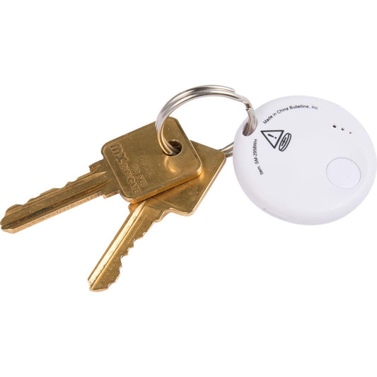 White Find My Keys Bluetooth Tracker